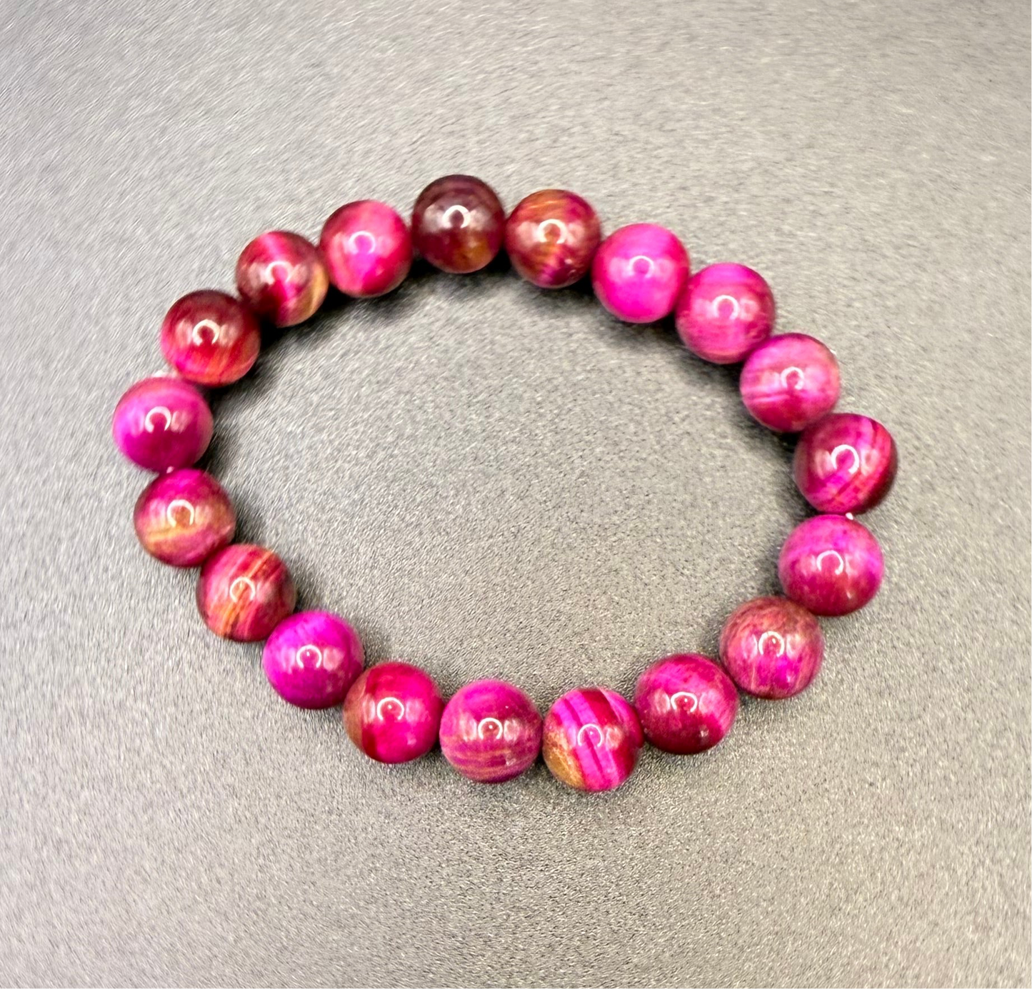 Pink Tiger’s Eye Bracelet