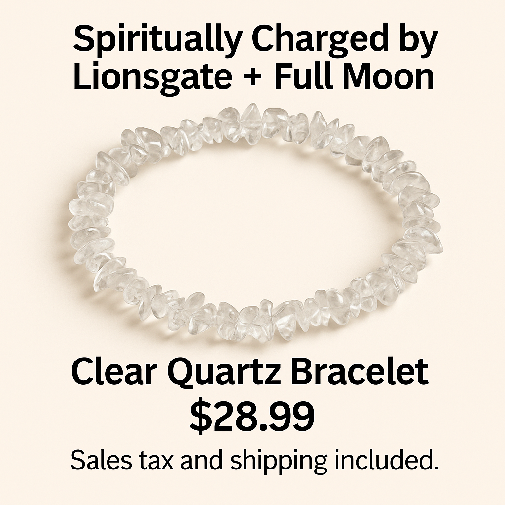 Clear Quartz Bracelet