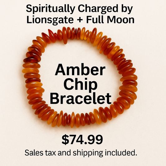 Amber Chip Bracelet