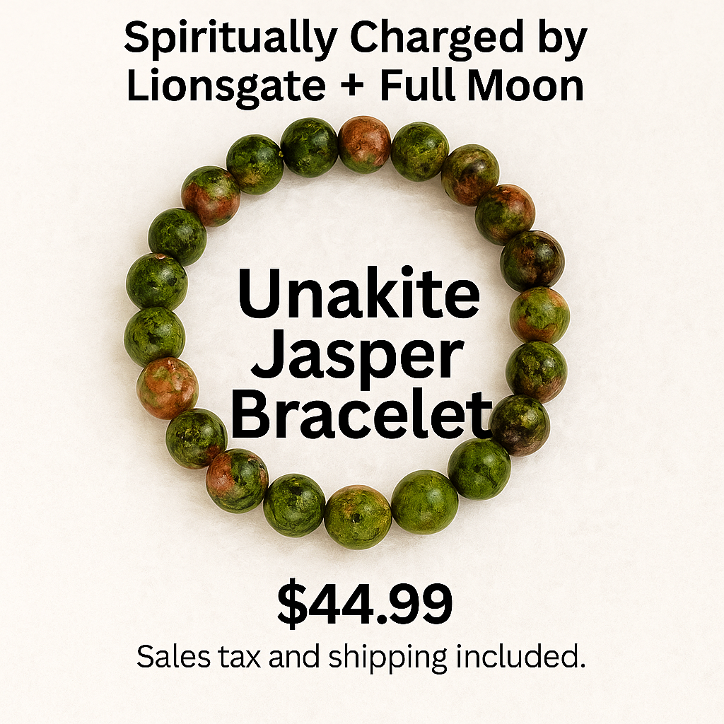 Unakite Jasper Bracelet