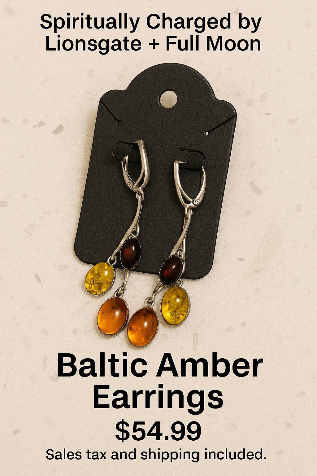 Baltic Amber Earrings