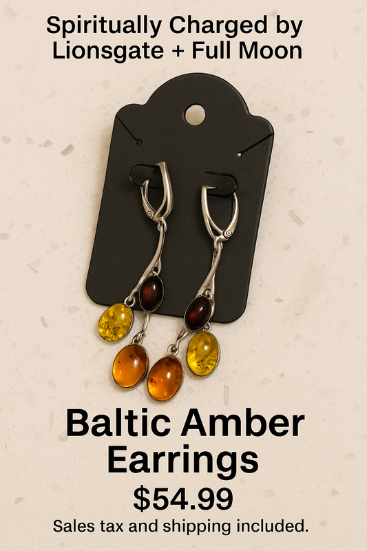 Baltic Amber Earrings
