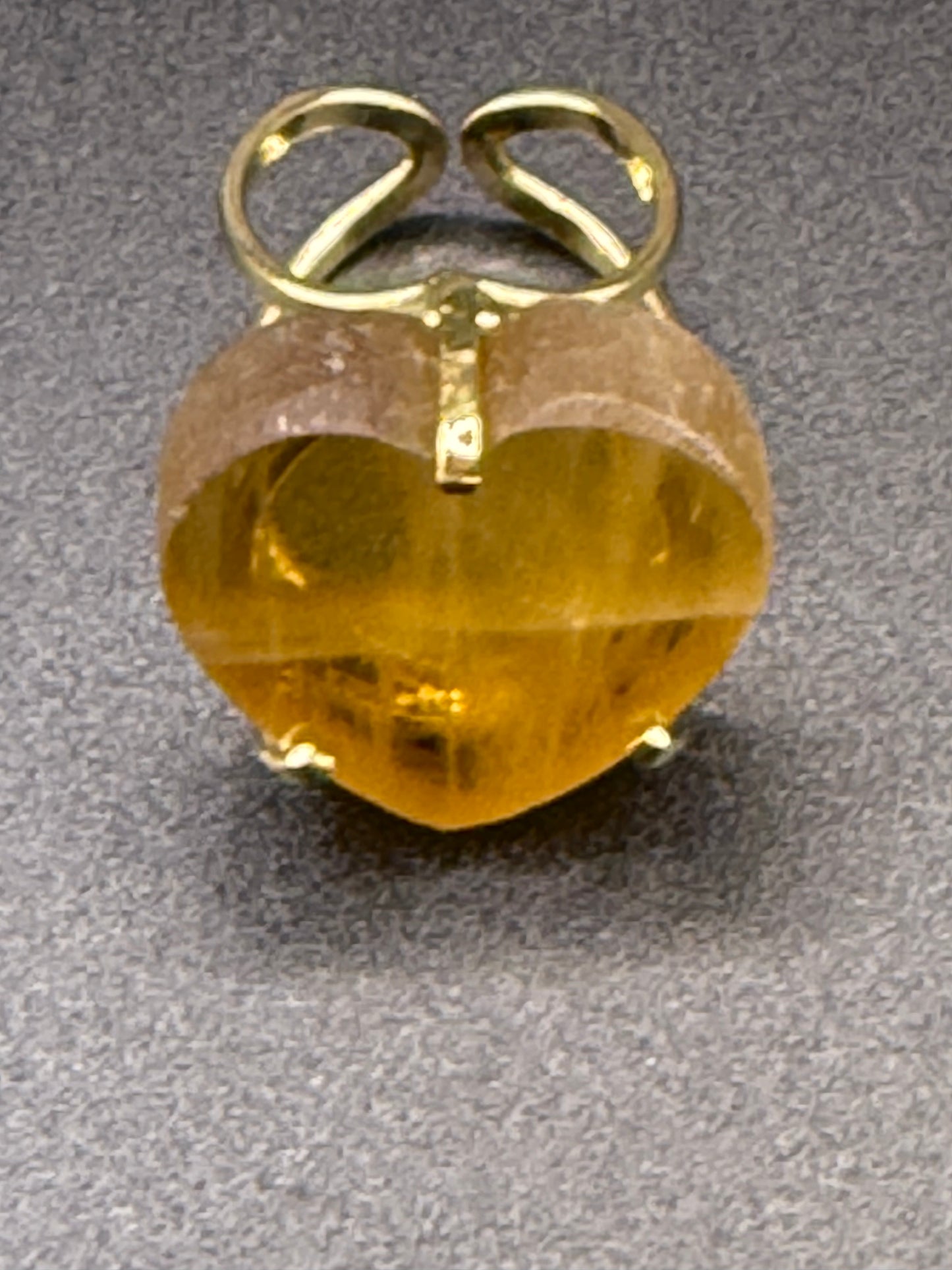 Citrine Raw Adjustable Ring