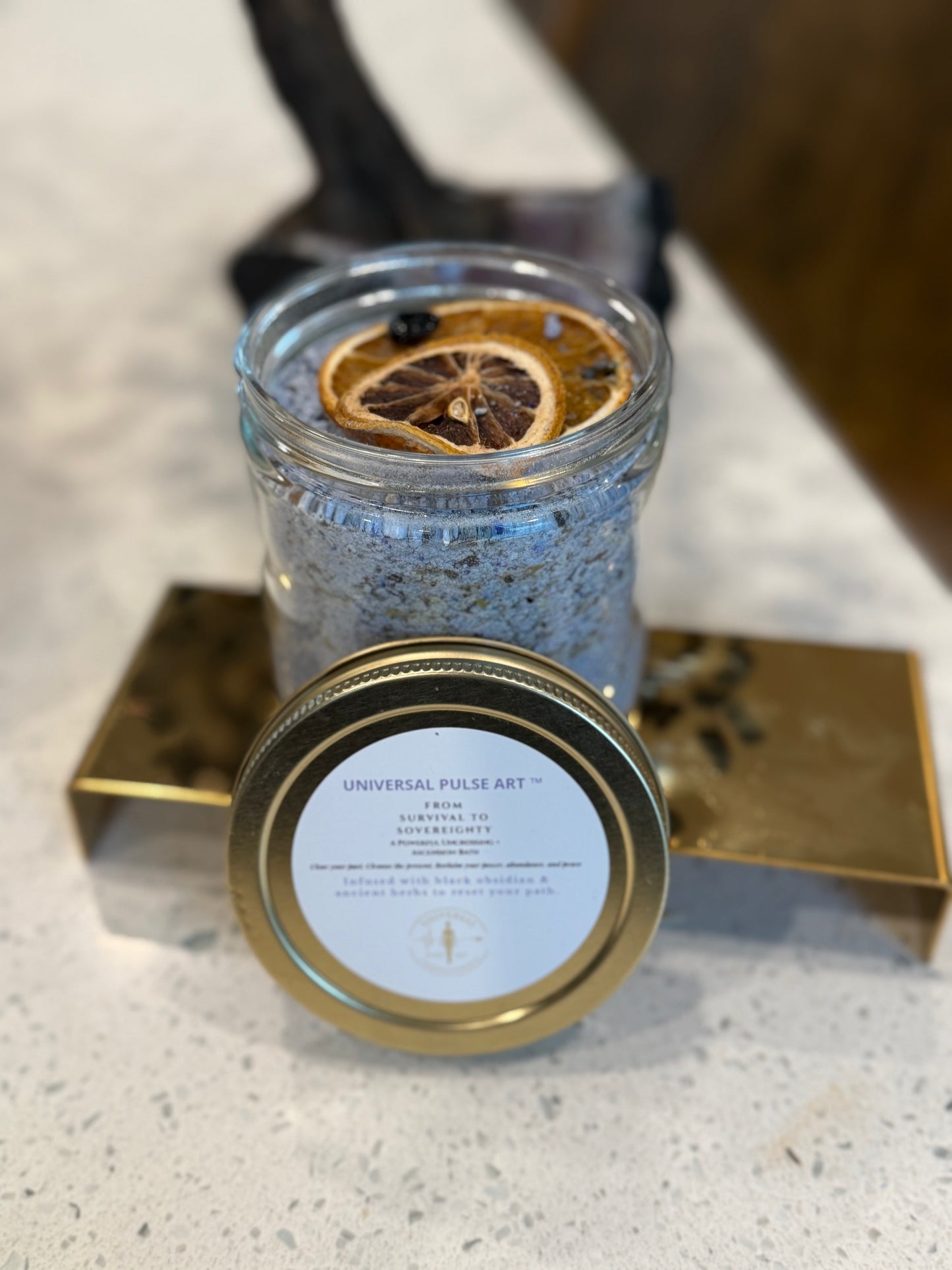 Universal Pulse Art™ – From Survival to Sovereignty Ascension Bath