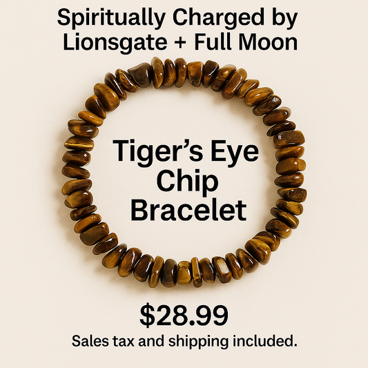 Tiger’s Eye Chip Bracelet
